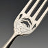 Circa 1860 British Antique Pure Silver Handle Fish Cutlery 6 Pair Aaron Hadfield